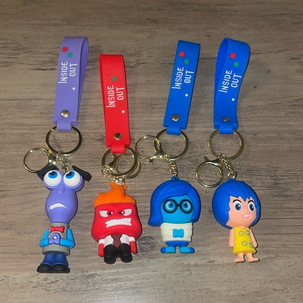 Inside Out Keychains